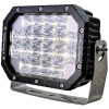 Plashlight 60 W 9 To 36 Vdc 5400 Lumens Combination Beam Quad Led Search Light, Dupont Marine Black Coated|quad-cb