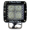 Plashlight 40 W 9 To 36 Vdc 5200 Lumens 160 Deg Diffused 4-led Cube Light Kit, Dupont Black Coated|40-d-k