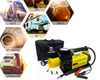 Portable Air Compressor System 5.6 CFM With Storage Bag, Hose and Attachments Universal Overland Vehicle Systems