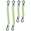 Dry Doc Coiled Tether 4Pk-Glow