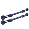 Snubber - Navy Blue Snubber Twist - Pair