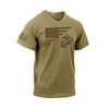 Rothco US Flag / USMC Eagle, Globe, & Anchor T Shirt