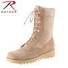 Rothco G.I. Type Ripple Sole Desert Tan Jungle Boots - 10 Inch