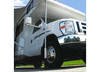 Camco 16' Fiberglass Telescoping Flagpole  W/Foot Mount & Flag - 51606