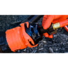 Camco RhinoFlex 10’ Clean Out Hose w/Rinser Cap - 5/8" Internal Diameter - 22999 Camco 22999