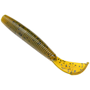 Strike King Rage Ned CutR Worm Green Pumpkin, made by Strike King - Strike King Rage Ned CutR Worm Green Pumpkin, made by Strike King -