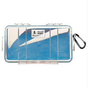 Micro Case 1060 Blue/Clear, made by Pelican - 1060-026-100 Micro Case 1060 Blue/Clear, made by Pelican - 1060-026-100