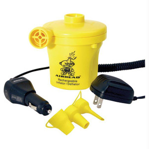 AIRHEAD RECHARGEABLE 12V PUMP, made by Airhead - AIRHEAD RECHARGEABLE 12V PUMP, made by Airhead -
