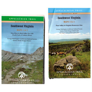 At Va Map: Southwest Virginia, made by Ap Trail Conservancy - At Va Map: Southwest Virginia, made by Ap Trail Conservancy -