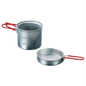 Ti Ultralight Deep Pot M 0.9L, made by Evernew - Ti Ultralight Deep Pot M 0.9L, made by Evernew -