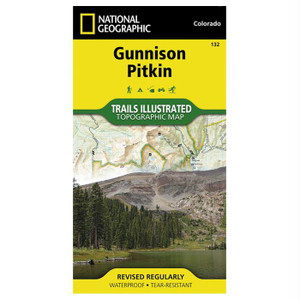 Gunnison / Pitkin #132, made by National Geographic - Gunnison / Pitkin #132, made by National Geographic -