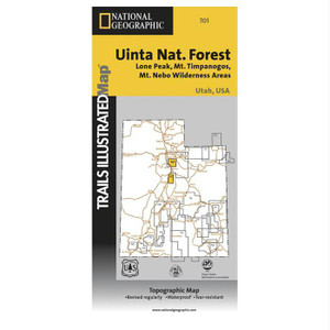 Wasatch Front South #701, made by National Geographic - Wasatch Front South #701, made by National Geographic -