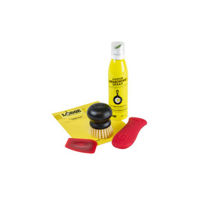 Lodge Seasoned Cast Iron Care Kit, made by Lodge Cast Iron - Lodge Seasoned Cast Iron Care Kit, made by Lodge Cast Iron -