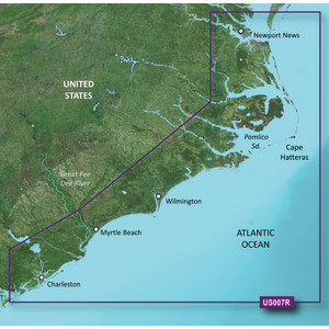 Garmin BlueChart® g3 Vision® HD - VUS007R - Norfolk - Charleston - microSD™/SD™, made by Garmin - 010-C0708-00 Garmin BlueChart® g3 Vision® HD - VUS007R - Norfolk - Charleston - microSD™/SD™, made by Garmin - 010-C0708-00