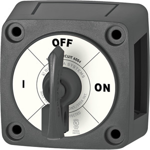 Blue Sea 6004200 Single Circuit ON-OFF w/Locking Key - Black, made by Blue Sea Systems - 6004200 Blue Sea 6004200 Single Circuit ON-OFF w/Locking Key - Black, made by Blue Sea Systems - 6004200