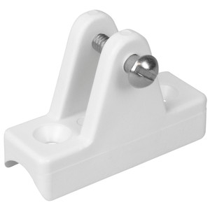 Sea-Dog Nylon Concave Deck Hinge - White, made by Sea-Dog - 273241-1 Sea-Dog Nylon Concave Deck Hinge - White, made by Sea-Dog - 273241-1