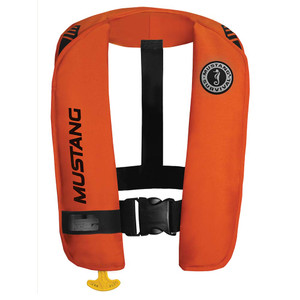 Mustang MIT 100 Inflatable PFD - Orange/Black - Automatic/Manual, made by Mustang Survival - MD2016T1-33-0-202 Mustang MIT 100 Inflatable PFD - Orange/Black - Automatic/Manual, made by Mustang Survival - MD2016T1-33-0-202