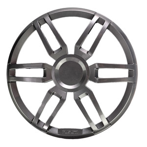 Fusion XS-X10SPG 10" Sports Grill Cover - Grey f/ XS Series Subwoofer, made by Fusion - 010-12880-10 Fusion XS-X10SPG 10" Sports Grill Cover - Grey f/ XS Series Subwoofer, made by Fusion - 010-12880-10