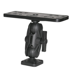 Scotty 163 1.5" Ball Mount w/Fishfinder & Universal Mounting Plate, made by Scotty - 0163 Scotty 163 1.5" Ball Mount w/Fishfinder & Universal Mounting Plate, made by Scotty - 0163