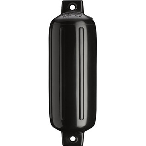Polyform G-4 Twin Eye Fender 6.5" x 22" - Black, made by Polyform U.S. - G-4-BLACKWO Polyform G-4 Twin Eye Fender 6.5" x 22" - Black, made by Polyform U.S. - G-4-BLACKWO