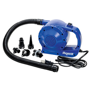 Aqua Leisure Heavy-Duty 110V Electric Air Pump w/5 Tips, made by Aqua Leisure - AQX19075P3 Aqua Leisure Heavy-Duty 110V Electric Air Pump w/5 Tips, made by Aqua Leisure - AQX19075P3