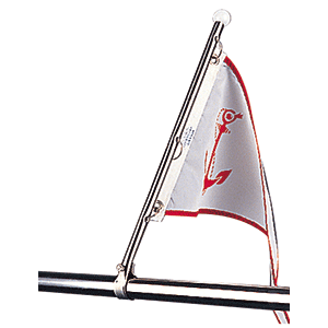 Sea-Dog Stainless Steel Pulpit Flagpole, made by Sea-Dog - 328115-1 Sea-Dog Stainless Steel Pulpit Flagpole, made by Sea-Dog - 328115-1