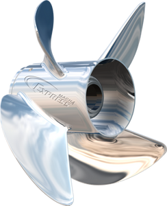 Turning Point Express® Mach4™ - Right Hand - Stainless Steel Propeller - EX1/EX2-1409-4 - 4-Blade - 14" x 9 Pitch, made by Turning Point Propellers - 31430930 Turning Point Express® Mach4™ - Right Hand - Stainless Steel Propeller - EX1/EX2-1409-4 - 4-Blade - 14" x 9 Pitch, made by Turning Point Propellers - 31430930