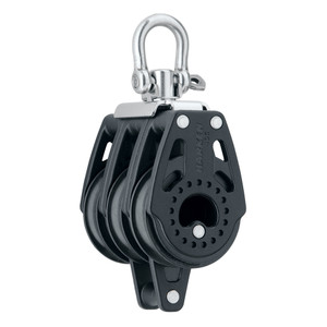 Harken 40mm Carbo Air Triple Swivel Block w/Becket, made by Harken - 2641 Harken 40mm Carbo Air Triple Swivel Block w/Becket, made by Harken - 2641