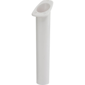 Sea-Dog Narrow Gunnel Flush Mount Rod Holder - White, made by Sea-Dog - 325061-1 Sea-Dog Narrow Gunnel Flush Mount Rod Holder - White, made by Sea-Dog - 325061-1