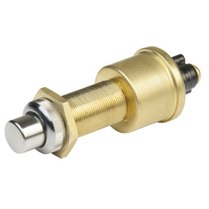 BEP 2-Position SPST Heavy-Duty Push Button Switch - OFF/(ON) - 35 Amp, made by BEP Marine - 1001504 BEP 2-Position SPST Heavy-Duty Push Button Switch - OFF/(ON) - 35 Amp, made by BEP Marine - 1001504