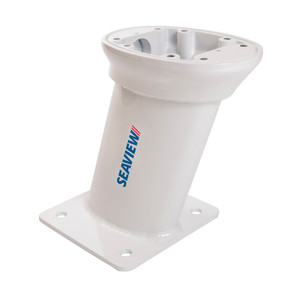 Seaview 10" Modular Mount FWD Raked 7 x 7 Base Plate - Top Plate Required, made by Seaview - PMF-107-M1 Seaview 10" Modular Mount FWD Raked 7 x 7 Base Plate - Top Plate Required, made by Seaview - PMF-107-M1