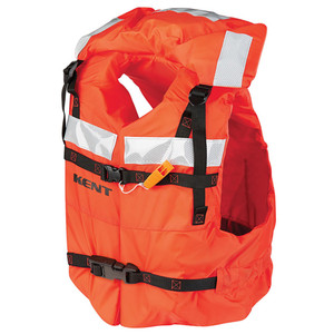 Kent Type 1 Commercial Adult Life Jacket - Vest Style - Universal, made by Kent Sporting Goods - 100400-200-004-16 Kent Type 1 Commercial Adult Life Jacket - Vest Style - Universal, made by Kent Sporting Goods - 100400-200-004-16