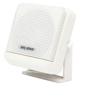 Poly-Planar MB-41 10 Watt VHF Extension Speaker - White, made by Poly-Planar - MB41W Poly-Planar MB-41 10 Watt VHF Extension Speaker - White, made by Poly-Planar - MB41W