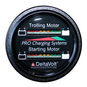 Dual Pro Battery Fuel Gauge - Marine Dual Read Battery Monitor - 12V/24V System - 15' Battery Cable, made by Dual Pro - BFGWOM1524V/12V Dual Pro Battery Fuel Gauge - Marine Dual Read Battery Monitor - 12V/24V System - 15' Battery Cable, made by Dual Pro - BFGWOM1524V/12V