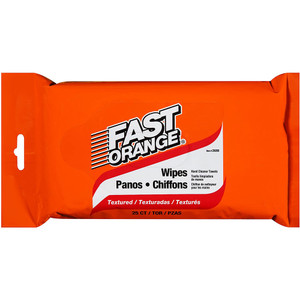 Permatex Fast Orange Heavy Duty Hand Cleaner Wipes - 25-Piece, made by Permatex - 25050 Permatex Fast Orange Heavy Duty Hand Cleaner Wipes - 25-Piece, made by Permatex - 25050