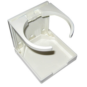 Whitecap Folding Drink Holder - White Nylon, made by Whitecap - S-5086P Whitecap Folding Drink Holder - White Nylon, made by Whitecap - S-5086P