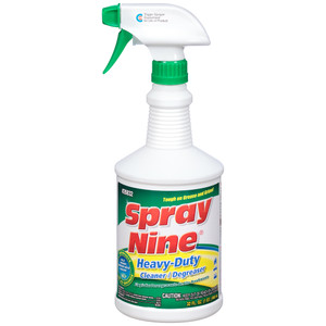 Spray Nine Tough Task Cleaner, Degreaser & Disinfectant - 32oz Round Bottle, made by Spray Nine - 26832 Spray Nine Tough Task Cleaner, Degreaser & Disinfectant - 32oz Round Bottle, made by Spray Nine - 26832