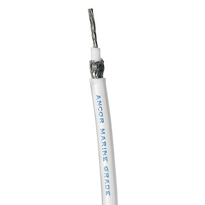 Ancor White RG 213 Tinned Coaxial Cable - 250', made by Ancor - 151725 Ancor White RG 213 Tinned Coaxial Cable - 250', made by Ancor - 151725