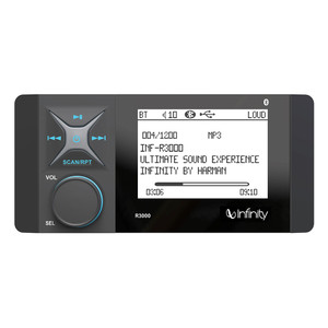 Infinity R3000 Stereo Receiver AM/FM/BT, made by Infinity - INFR3000 Infinity R3000 Stereo Receiver AM/FM/BT, made by Infinity - INFR3000