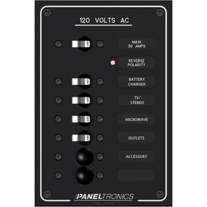 Paneltronics Standard AC 6 Position Breaker Panel & Main, made by Paneltronics - 9982305B Paneltronics Standard AC 6 Position Breaker Panel & Main, made by Paneltronics - 9982305B