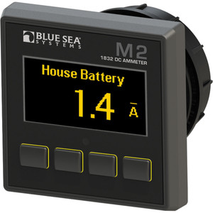 Blue Sea 1832 M2 DC Ammeter, made by Blue Sea Systems - 1832 Blue Sea 1832 M2 DC Ammeter, made by Blue Sea Systems - 1832