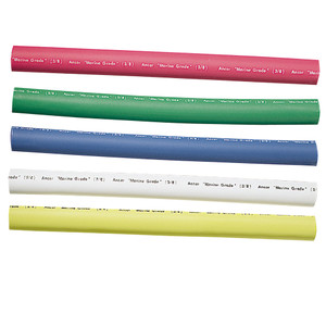 Ancor Adhesive Lined Heat Shrink Tubing - 5-Pack, 6", 12 to 8 AWG, Assorted Colors, made by Ancor - 304506 Ancor Adhesive Lined Heat Shrink Tubing - 5-Pack, 6", 12 to 8 AWG, Assorted Colors, made by Ancor - 304506