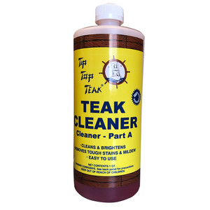 Tip Top Teak Cleaner Part A - Quart, made by Tip Top Teak - TC861 Tip Top Teak Cleaner Part A - Quart, made by Tip Top Teak - TC861