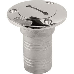 Sea-Dog Stainless Steel Cast Hose Deck Fill Fits 1-1/2" Hose - Gas, made by Sea-Dog - 351320-1 Sea-Dog Stainless Steel Cast Hose Deck Fill Fits 1-1/2" Hose - Gas, made by Sea-Dog - 351320-1