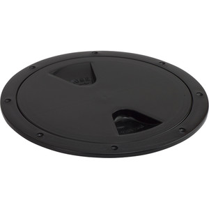 Sea-Dog Screw-Out Deck Plate - Black - 4", made by Sea-Dog - 335745-1 Sea-Dog Screw-Out Deck Plate - Black - 4", made by Sea-Dog - 335745-1