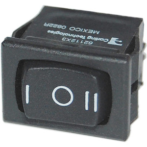 Blue Sea 7495 360 Panel - Rocker Switch DPDT - (ON)-OFF-(ON), made by Blue Sea Systems - 7495 Blue Sea 7495 360 Panel - Rocker Switch DPDT - (ON)-OFF-(ON), made by Blue Sea Systems - 7495