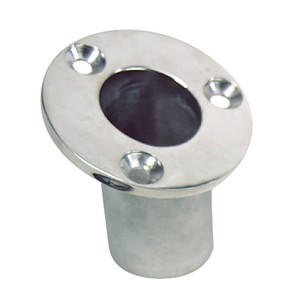 Whitecap Flush Mount Flag Pole Socket - Stainless Steel - 1-1/4" ID, made by Whitecap - 6170 Whitecap Flush Mount Flag Pole Socket - Stainless Steel - 1-1/4" ID, made by Whitecap - 6170