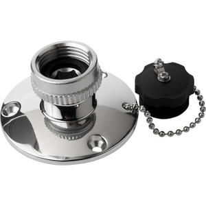 Sea-Dog Fresh Water Inlet - 316 Stainless Steel, made by Sea-Dog - 513110-1 Sea-Dog Fresh Water Inlet - 316 Stainless Steel, made by Sea-Dog - 513110-1