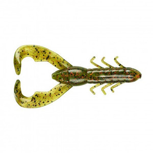 Yum Christie Craw 3.5" 8ct Watermelon Red Flake, made by Yum Baits - Yum Christie Craw 3.5" 8ct Watermelon Red Flake, made by Yum Baits -