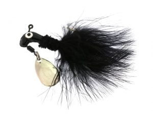 Blakemore Road Runner Maribou 1/8 Black, made by Blakemore - Blakemore Road Runner Maribou 1/8 Black, made by Blakemore -